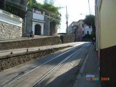 
Guimaraes junction, Santa Teresa tramway, Rio de Janeiro, September 2008